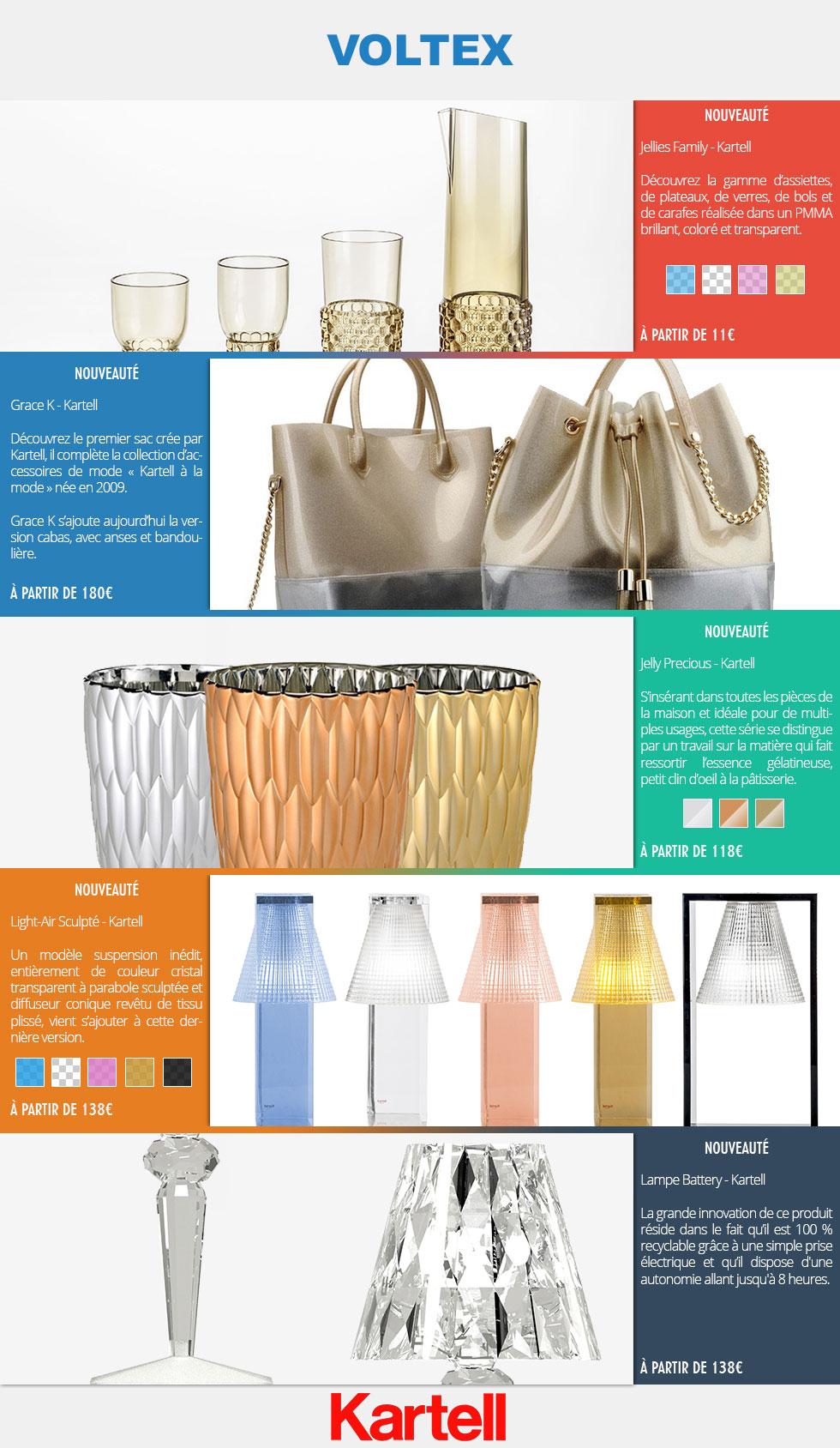 Kartell - Nouveaut&eacute;