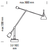 Lampe Buquet EB27 Tecnolumen