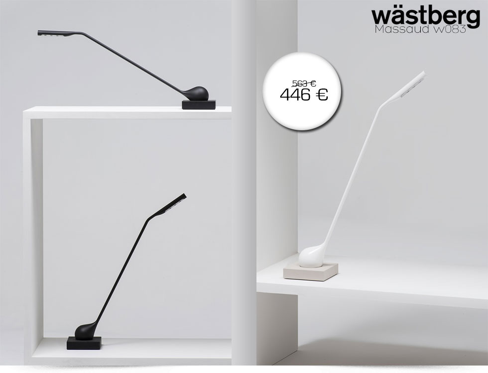 Massaud w083t Wästberg Lampe à poser Massaud w083t de Wästberg