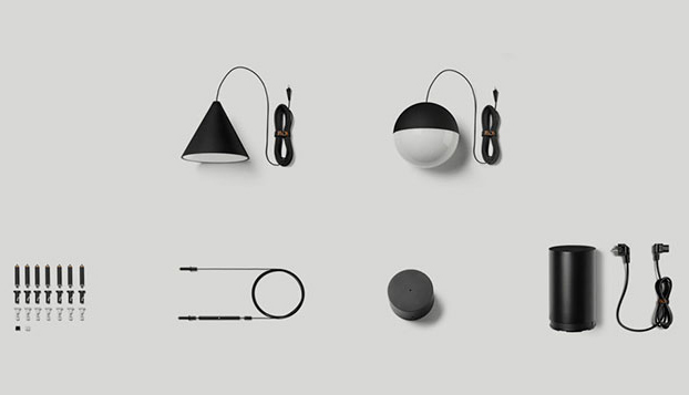 éléments de la lampe String Lights