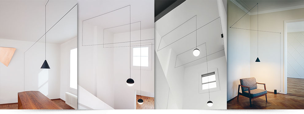 String Light Flos Suspension String Light Flos