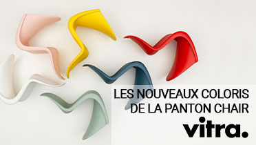 Panton Chair, les nouvelles couleurs par Vitra