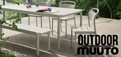 La gamme Outdoor de la marque Muuto