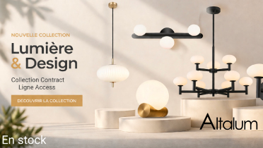 Luminaires contract Altalum, en stock