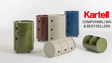 Kartell - Nouveaux Componibili et best-seller