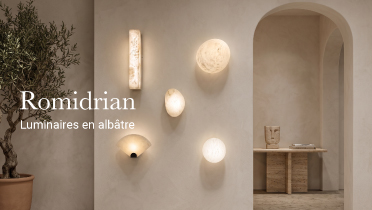 Luminaires en albâtre