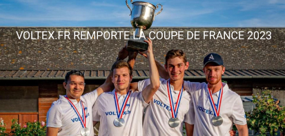 Voltex.fr remporte la coupe de France 2023