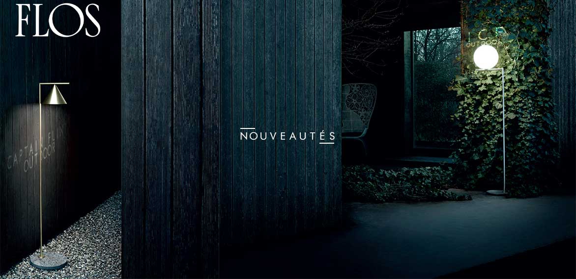 Nouveautés lampadaires outdoor Flos