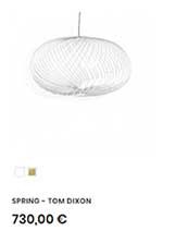 Suspension Spring Tom Dixon
