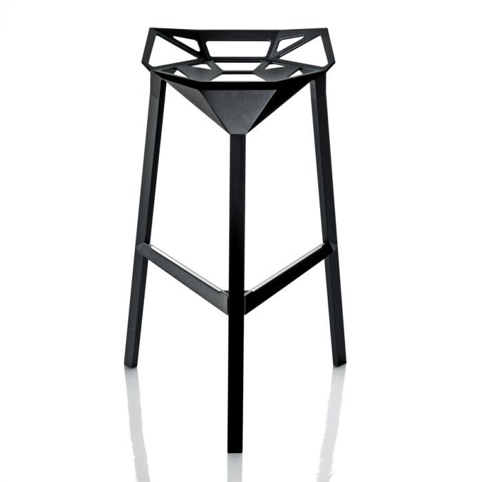 Stool one 77 cm - Noir (Outlet)