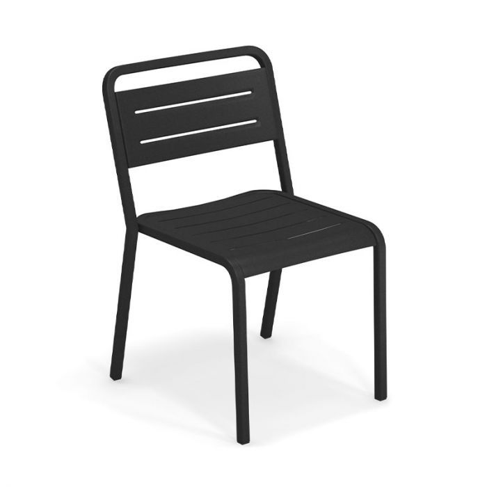 Lot de 4 chaises Urban - Noir (Outlet)