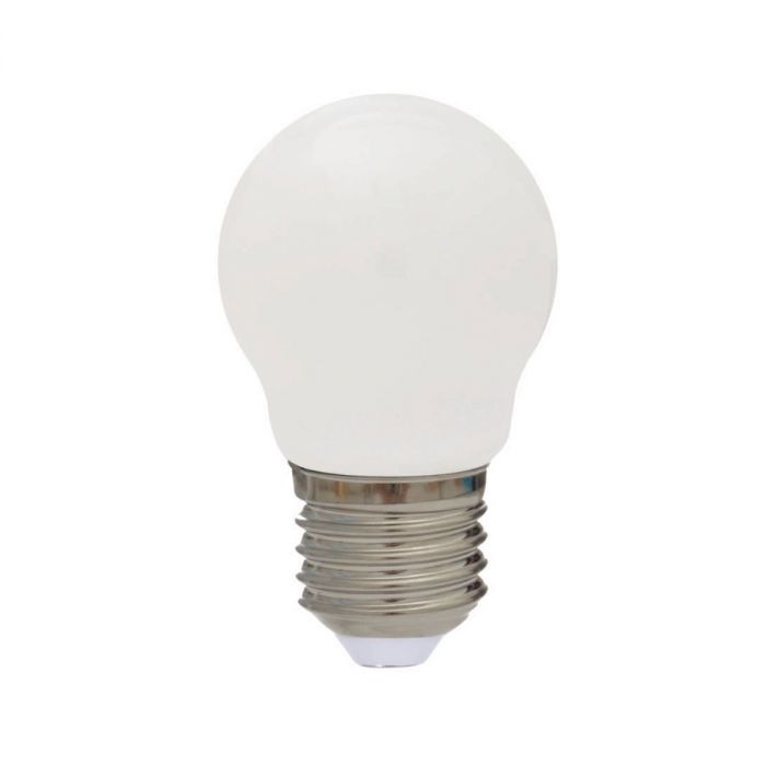 Ampoule LED Sphérique E27 Dépoli 4.5W 2700K Dimmable