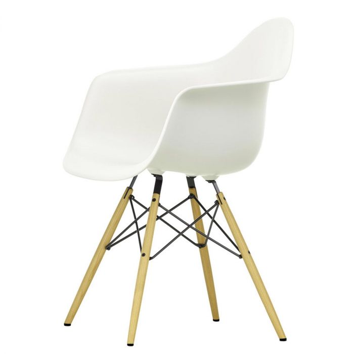 Eames Fauteuil DAW - Blanc - Lot de 4