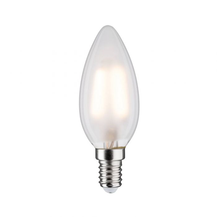 Ampoule Filament 230V Bougie LED E14 250lm 3W 2700K Dépoli