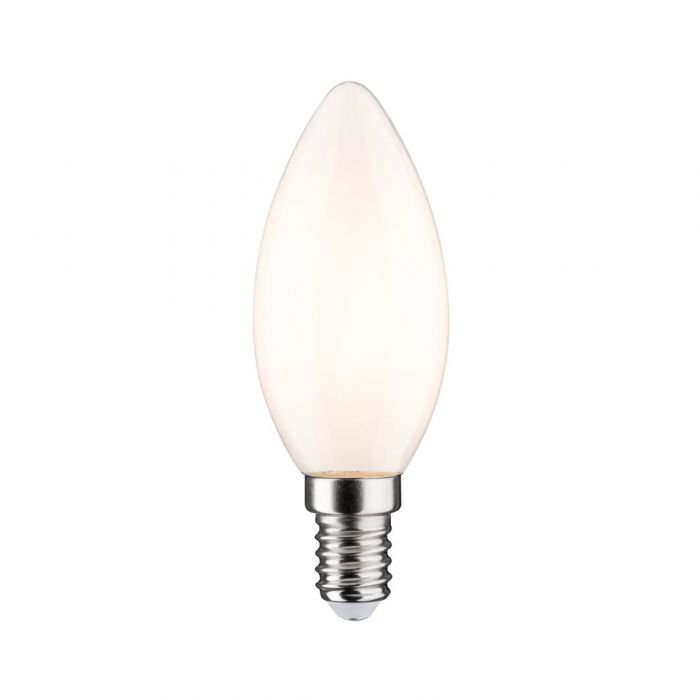 Ampoule Classic White Bougie LED E14 470lm 4.5W 2700K gradable opale