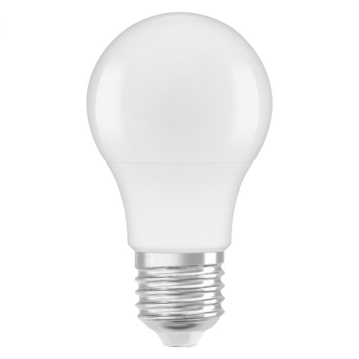 Ampoule LED Standard E27 Dépolie 4.9W Equivalence Halo 40W 2700K Non  dimmable - Ledvance