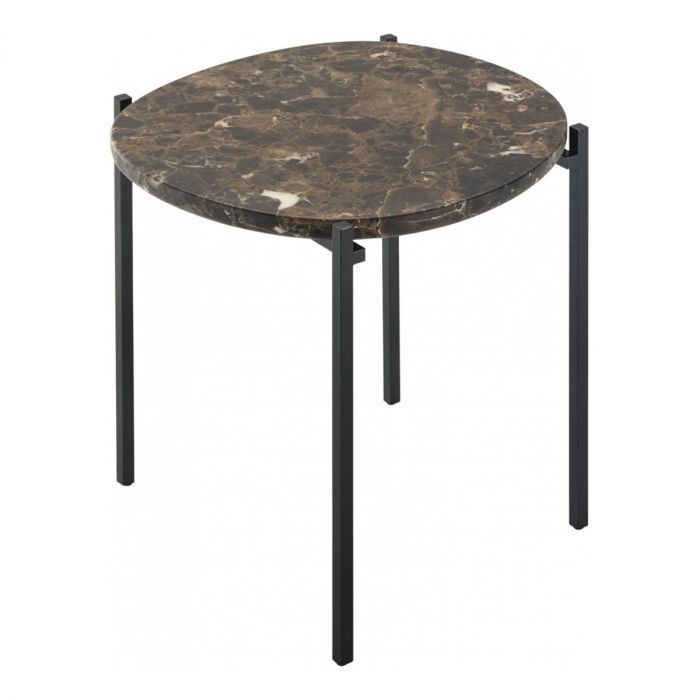 Table d'appoint Niobe 648 - Marbre marron (Outlet)