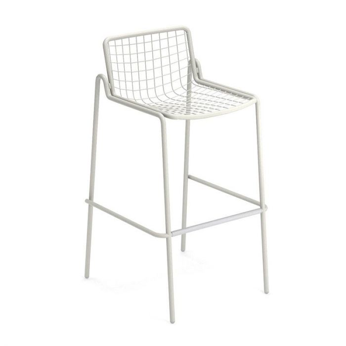 Lot de 2 Tabourets Rio R50 - Blanc Mat (Outlet)