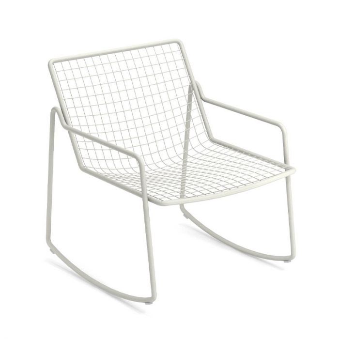 Lot de 2 Chauffeuses à Bascule Rio R50 - Blanc Mat (Outlet)