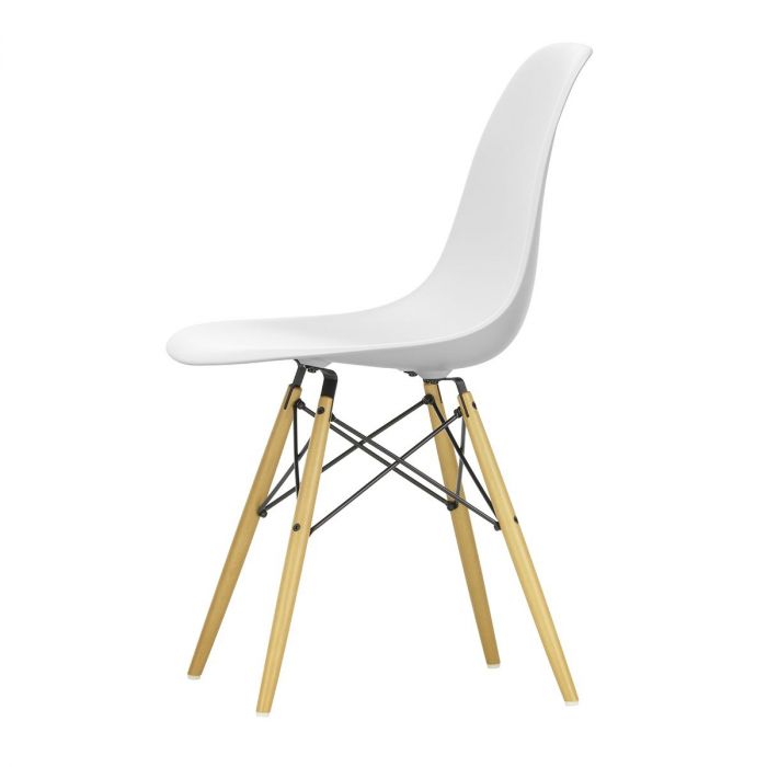 Eames Chaise DSW  - Blanc - Lot de 4