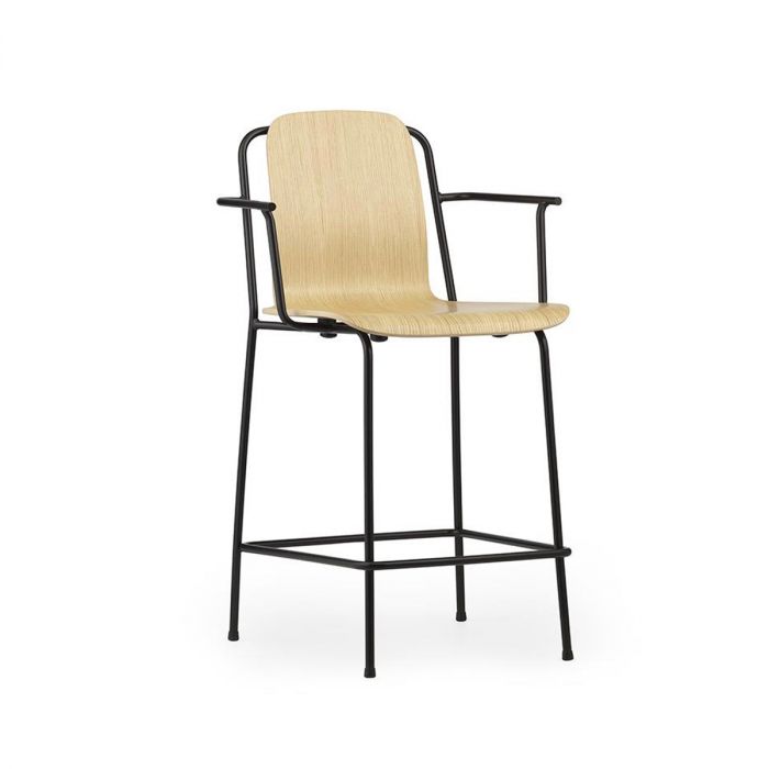 Chaise de bar avec accoudoirs Studio