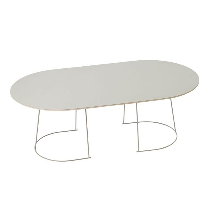 Table base Airy 120 cm - Gris (Outlet)