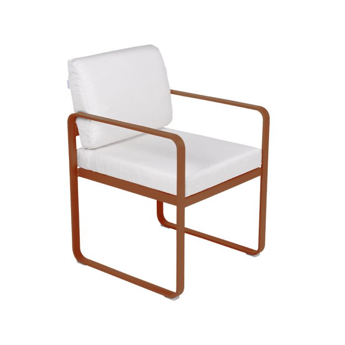 Fauteuil repas Bellevie - blanc grisé 