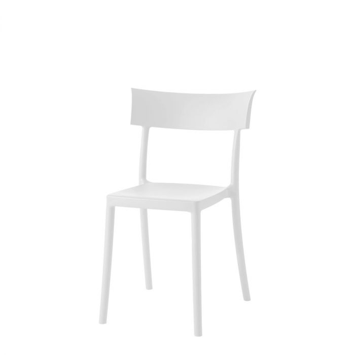 Chaise Catwalk - Blanc Mat (Outlet)