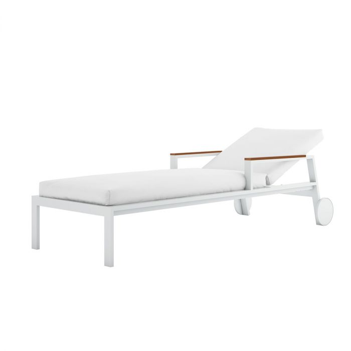 Chaise longue avec accoudoirs TIMELESS