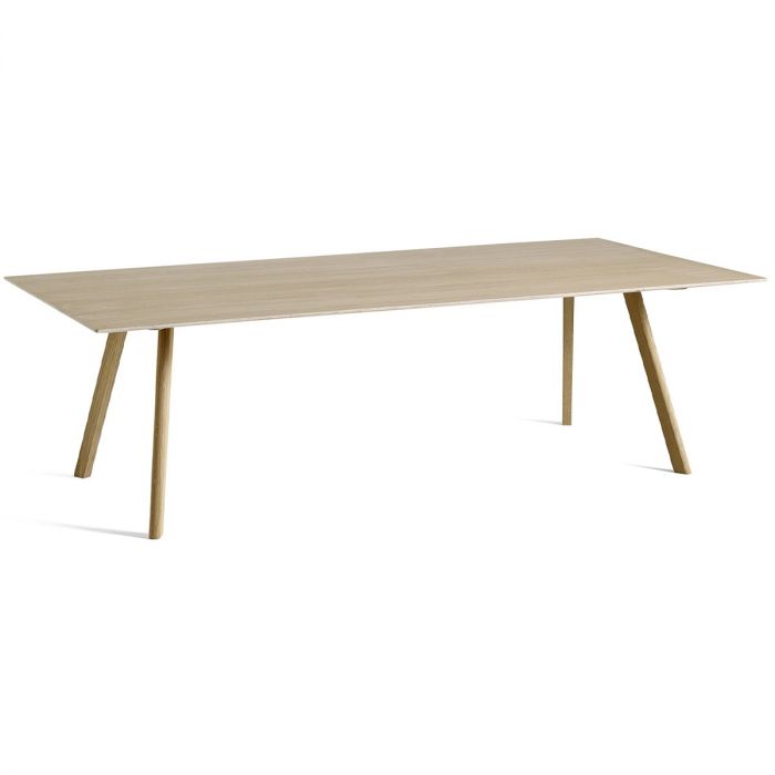 Copenhague table CPH30 - Pied chêne laqué - 250x120- chêne