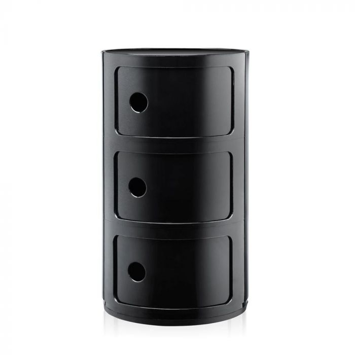 Componibili 3 Portes - Noir (Outlet)