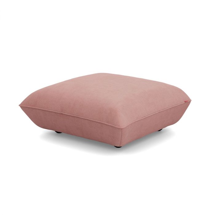 Pouf Sumo Hocker Cord Recycled - Rose