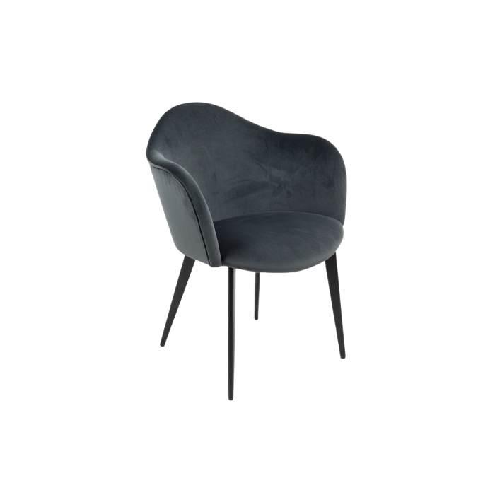 Fauteuil Nuovo - tissu noir