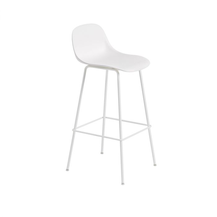 Fiber Bar Stool 75cm - Tube base (Recyclé) 