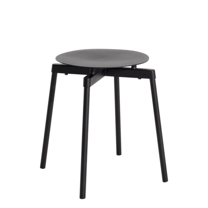 Tabouret Fromme - noir