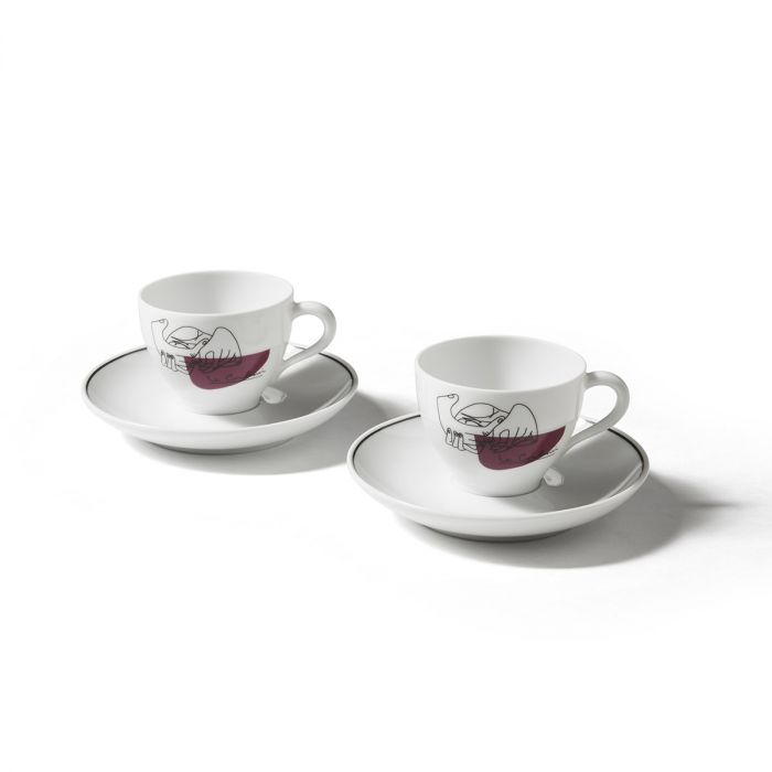 Service à café pour 2 - Service Prunier