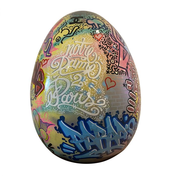 Oeuf Grafftwo - Pièce unique