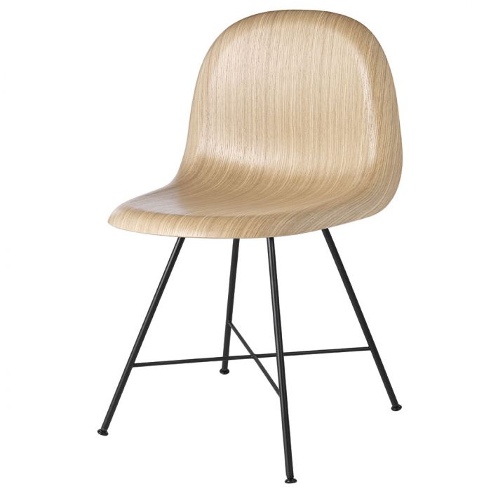 Gubi Chair 3D F2 bois