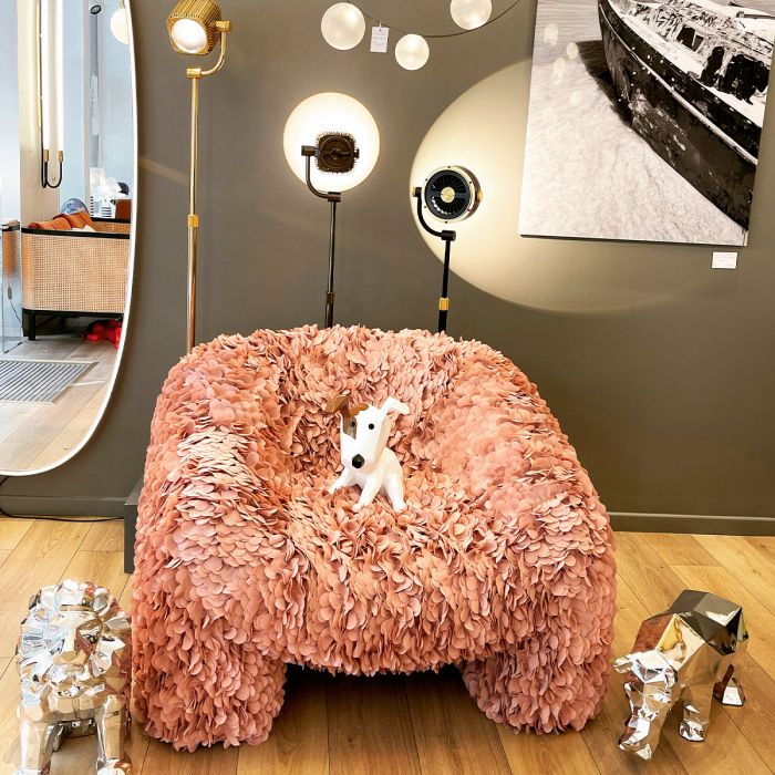 Fauteuil hortensia Moooi Voltex