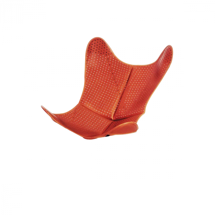 Butterfly housse en cuir pour fauteuil AA - Miel ajouré
