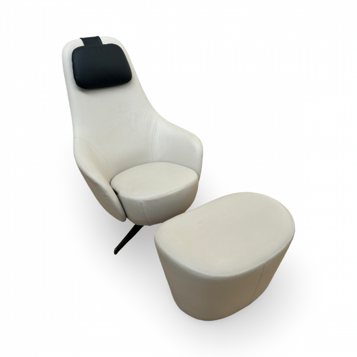 Fauteuil Harbor et Ottoman Laidback (Outlet)