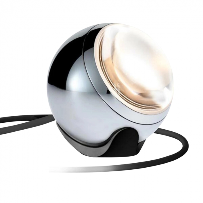 Lampe Falling in Love - Chrome / Noir (Outlet)