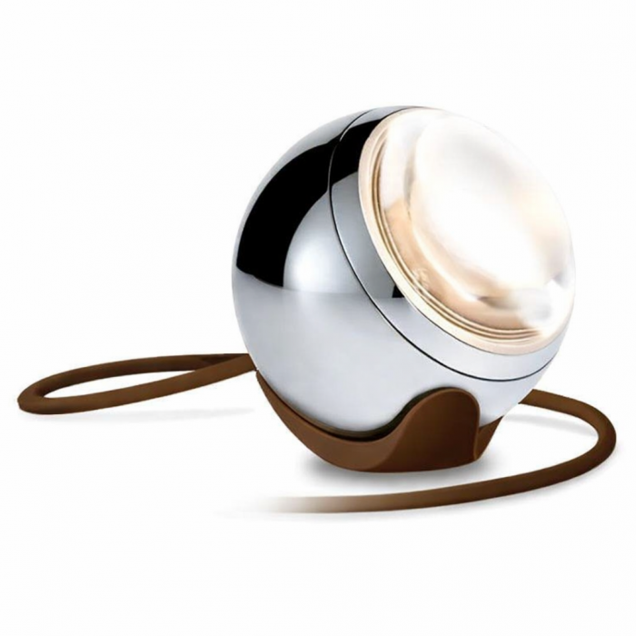 Lampe Falling in Love - Chrome / Marron (Outlet)