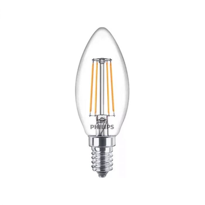 Ampoule LED Flamme E14 Claire 4.3W 2700K Non Dimmable