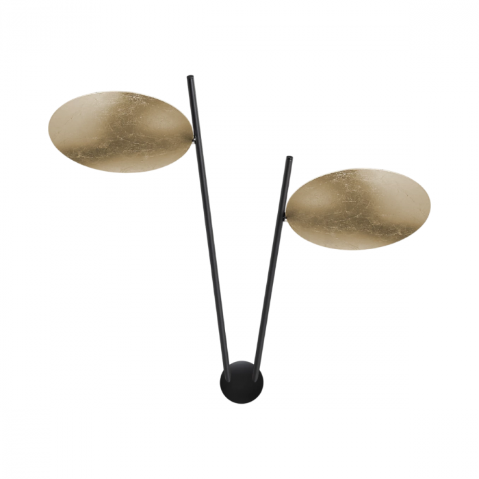 Applique Lederam W2 - Or / Noir (Outlet)