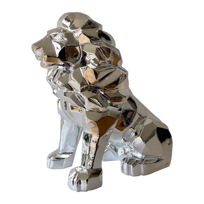 Lion origami - Chrome (Outlet)