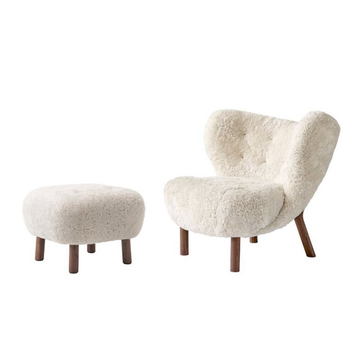 Fauteuil Little Petra + Ottoman