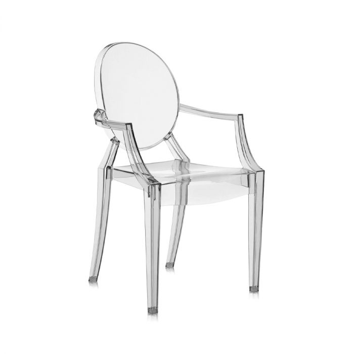 Fauteuils Louis Ghost - Lot de 4