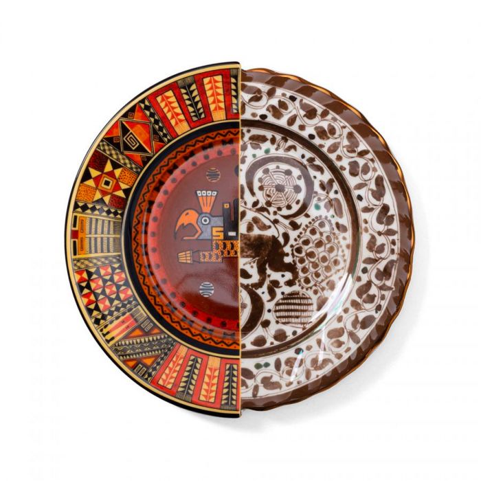 Assiette Plate Hybride Mitla - Lot de 4