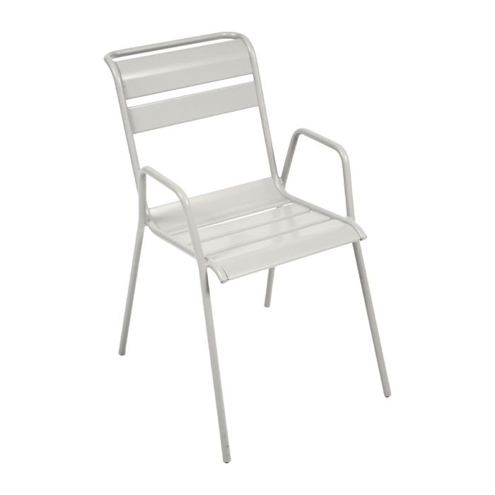 Fauteuil Monceau Bridge - Gris métal